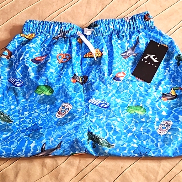 RUSTY Big kid Swim Trunks - Picture 4 of 4